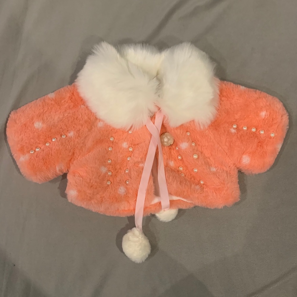 Faux fur jacket